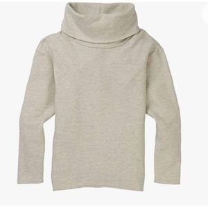 NWOT Burton Women's Ellmore Pullover in Vanilla Heather
